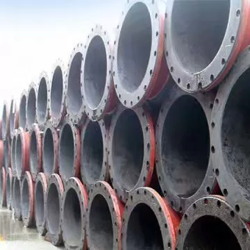 Tubo in gomma flangiato per carichi pesanti di grande diametro