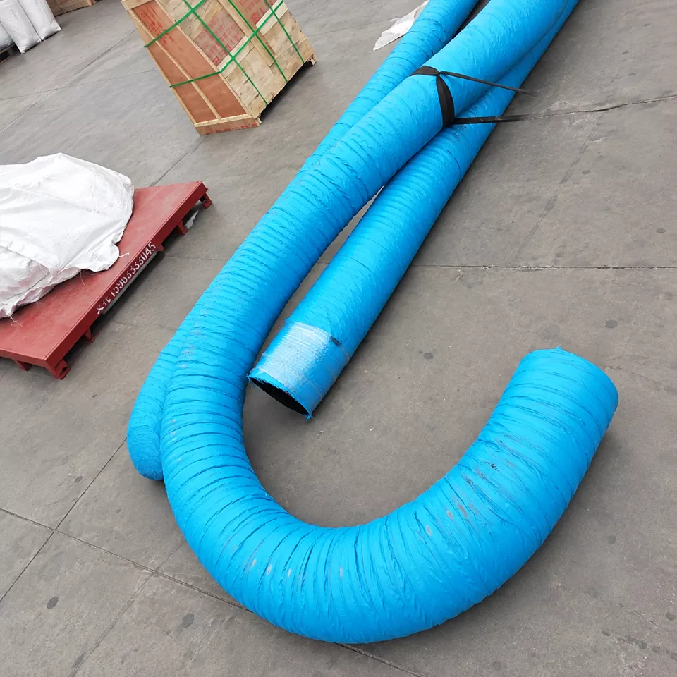 Tubo in gomma resistente alle alte temperature di grande diametro