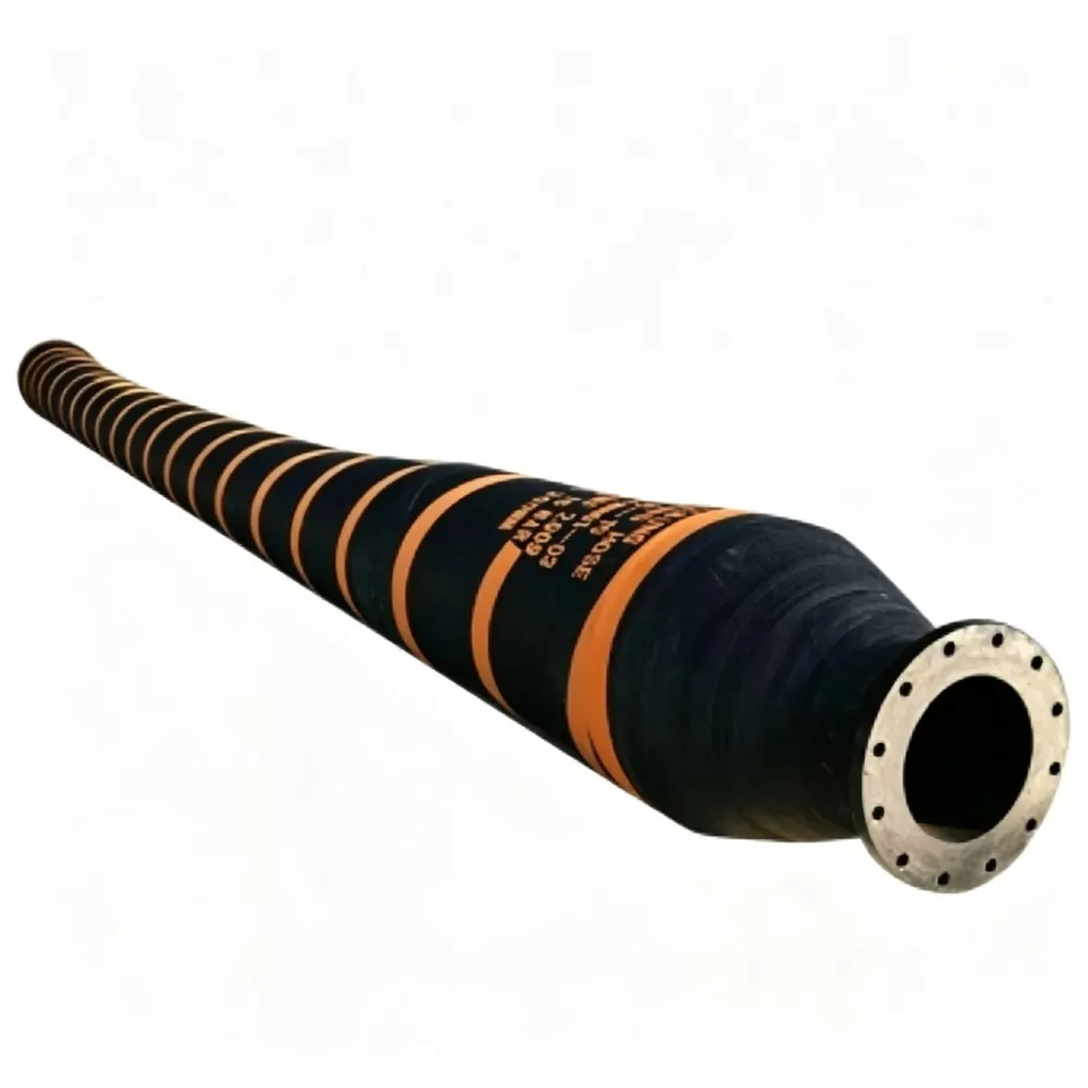 Tubo flessibile per dragaggio marino di grande diametro con flange